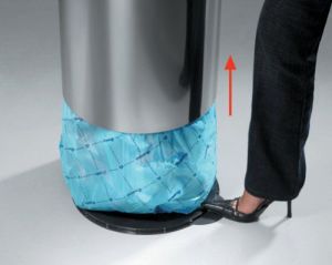 Kosz na śmieci Meliconi Soft-Touch na przycisk 60L czarny (14000553106BD) 4