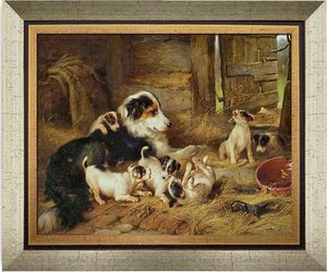 GO-BI Obraz - Dogs&Cats 24x30cm 1