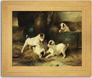 GO-BI Obraz - Dogs&Cats 26x31cm 1