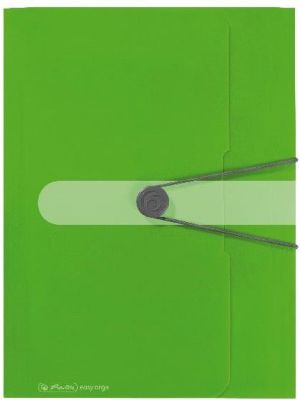 Herlitz Teczka rysunkowa A4 z gumką zielona - 0011206000 1