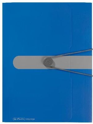 Herlitz Teczka rysunkowa A4 z gumką niebieska - 0011205994 1