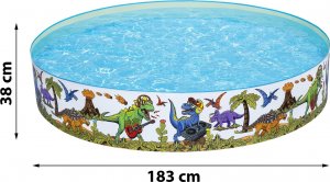 Bestway Basen rozporowy Dino 183cm (55022) 2