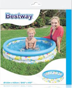 Bestway Basen dmuchany Rybki 102cm (51008) 2