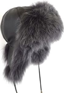 TMC Naturalleather Pilotka skórzana obszyta futrem "Lisek" 60-62 cm (XXL) 1