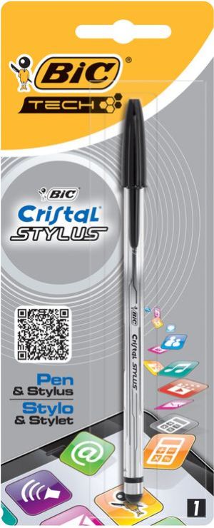 Bic Długopis Cristal Stylus, Czarny (9021211) 1