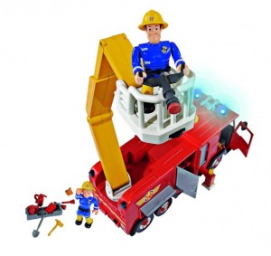 Simba Strażak Sam, Wóz Strażacki z 2 firgurkami Jupiter - (109257661038) 4