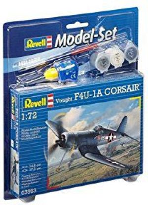 Revell Zestaw modelarski Vought F4U-1A Corsair (REV-63983) 1