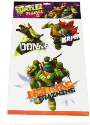 Euro Trade Dekoracja ścienna 3D Teenage Mutant Ninja Turtles - 301093 1