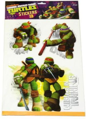 Euro Trade Dekoracja ścienna 3D Teenage Mutant Ninja Turtles - 301094 1