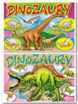Książeczka do kolorowania Dinozaury - KRZESIEK 010 1