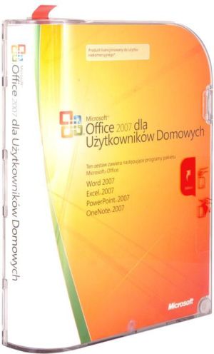 Microsoft Office 2007 BOX do Domu (3 stanowiska) 1