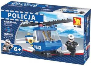 Dromader Klocki policja Helikopter policyjny 47 elementów - 130-23202K 1