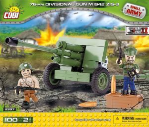 Cobi radziecka armata polowa M 1942 ZIS-3 - COBI-2337 1