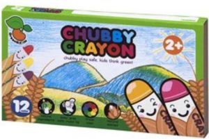 Crayola Kredki Chubby Crayon 12 kol. (03014 RUSSEL) 1