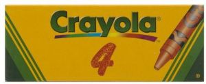 Crayola Kredki świecowe 4 kol. (A104.0004) 1