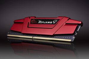 Pamięć G.Skill Ripjaws V, DDR4, 32 GB, 3200MHz, CL14 (F4-3200C14Q-32GVR) 3