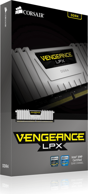 Pamięć Corsair Vengeance LPX, DDR4, 32 GB, 3200MHz, CL16 (CMK32GX4M4B3200C16W) 6