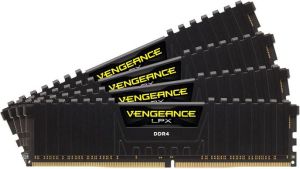 Pamięć Corsair Vengeance LPX, DDR4, 32 GB, 3000MHz, CL15 (CMK32GX4M4C3000C15) 1