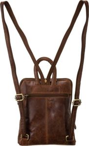 Plecak młodzieżowy damski brązowy RLB-9609-5692 BROWN 4