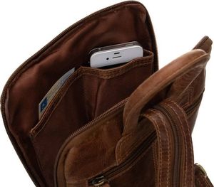 Plecak młodzieżowy damski brązowy RLB-9609-5692 BROWN 8