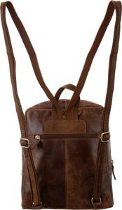 Plecak damski brązowy RLB-8601-5685 BROWN 4