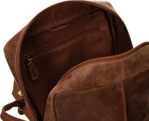 Plecak damski brązowy RLB-8601-5685 BROWN 6