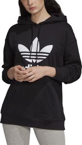 Adidas Bluza z kapturem damska adidas Originals TRF HOODIE czarna FM3307 42 1