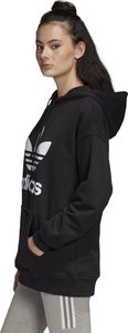 Adidas Bluza z kapturem damska adidas Originals TRF HOODIE czarna FM3307 42 2