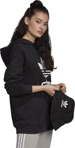 Adidas Bluza z kapturem damska adidas Originals TRF HOODIE czarna FM3307 42 5