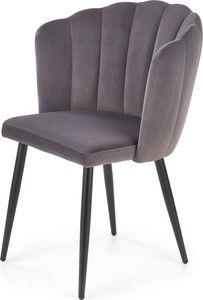 Selsey SELSEY Krzesło tapicerowane Arugula szare 1