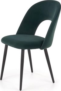 Selsey SELSEY Krzesło tapicerowane Beive zielone 1