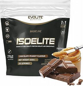 Evolite Nutrition Evolite IsoElite 500g : Smak - Chocolate Peanut Flavour 1