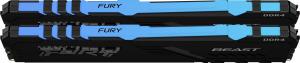 Pamięć Kingston Fury Beast RGB, DDR4, 32 GB, 3200MHz, CL16 (KF432C16BBAK2/32) 2