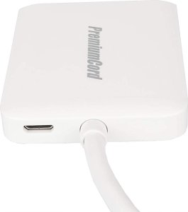 Adapter AV Delock HDMI - DisplayPort + USB-A czarny (63206) 2