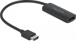 Adapter AV Delock HDMI - DisplayPort + USB-A czarny (63206) 6