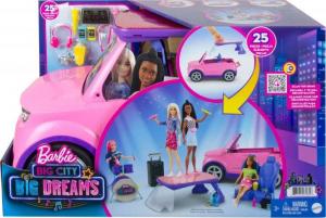 Lalka Barbie Mattel Big City Big Dreams - Samochód + Koncertowa scena 2w1 (GYJ25) 10