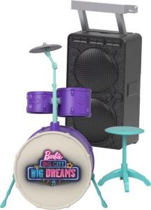 Lalka Barbie Mattel Big City Big Dreams - Samochód + Koncertowa scena 2w1 (GYJ25) 7