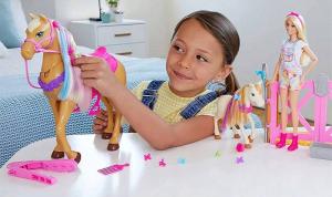 Lalka Barbie Mattel Koniki - stylizacja i opieka (GXV77) 9