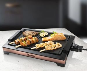 Grill elektryczny Bestron ABBQ2000CO Czarno-brązowy 7