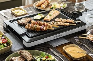 Grill elektryczny Bestron ABBQ2000CO Czarno-srebrny 3