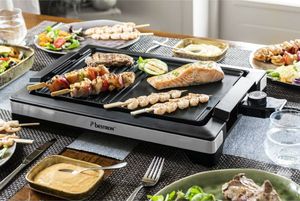 Grill elektryczny Bestron ABBQ2000CO Czarno-srebrny 4