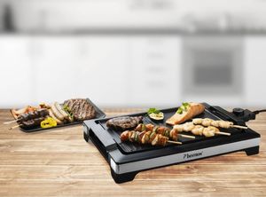 Grill elektryczny Bestron ABBQ2000CO Czarno-srebrny 5