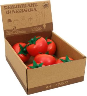 Brimarex Drewniane warzywa, Pomidory 6 szt. (1566164) 1