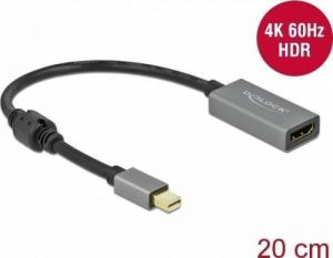 Adapter AV Delock DeLOCK Mini DP 1.4> HDMI Adapter 4K 60Hz - 66570 1