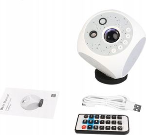 Dream PROJEKTOR GWIAZD LED + LAMPKA + GŁOŚNIK BLUETOOTH 4