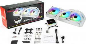 Chłodzenie wodne Enermax Liqmax III ARGB 360 Białe (ELC-LMT240-W-ARGB) 4