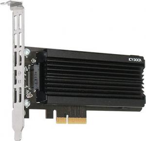 Kontroler Icy Dock PCIe 3.0 x4 - M.2 PCIe NVMe EZConvert Ex Pro (MB987M2P-1B) 1