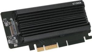 Kontroler Icy Dock PCIe 3.0 x4 - M.2 PCIe NVMe EZConvert Ex Pro (MB987M2P-2B) 1