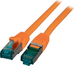 EFB EFB RJ45 Patchkabel S/FTP, Cat.6A, LSZH, 30m, orange 2
