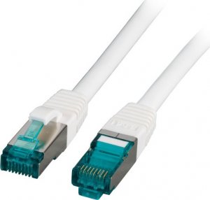 EFB EFB RJ45 Patchkabel S/FTP, Cat.6A, LSZH, 25m, weiß 2